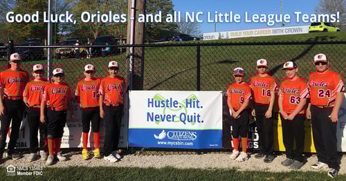 Good Luck New Castle Little League Teams!