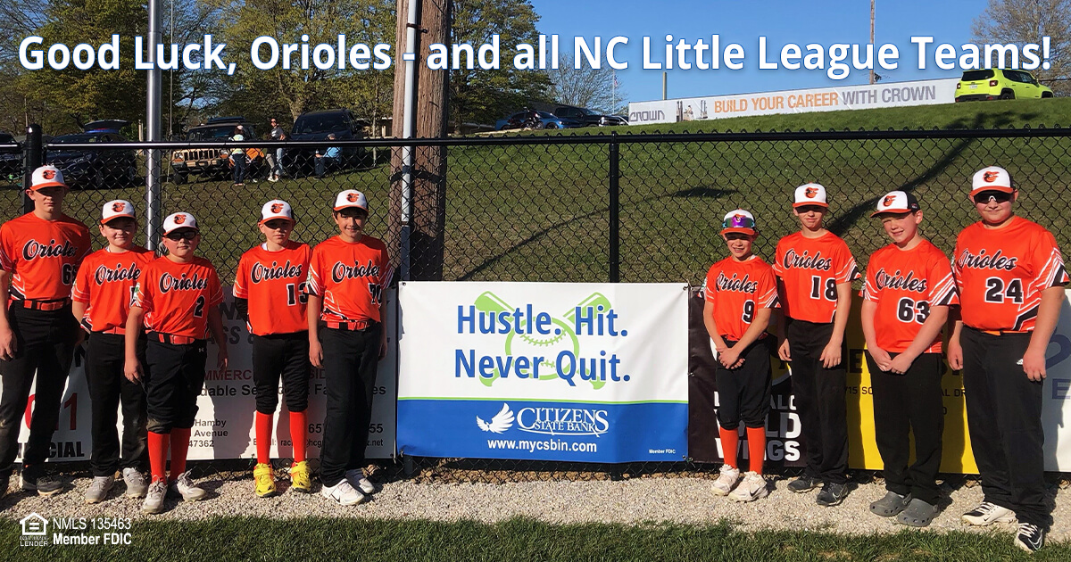 Good Luck New Castle Little League Teams!