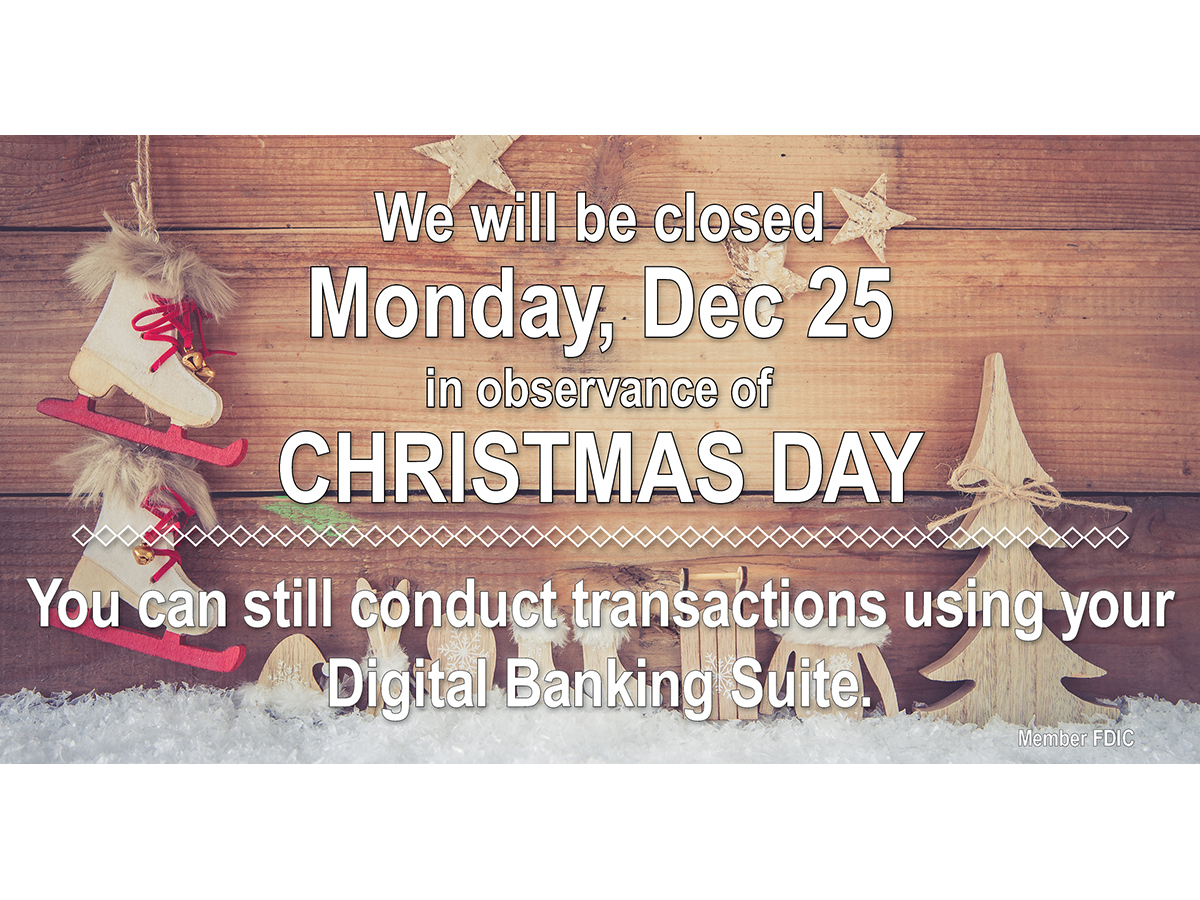 Christmas Day Closing location