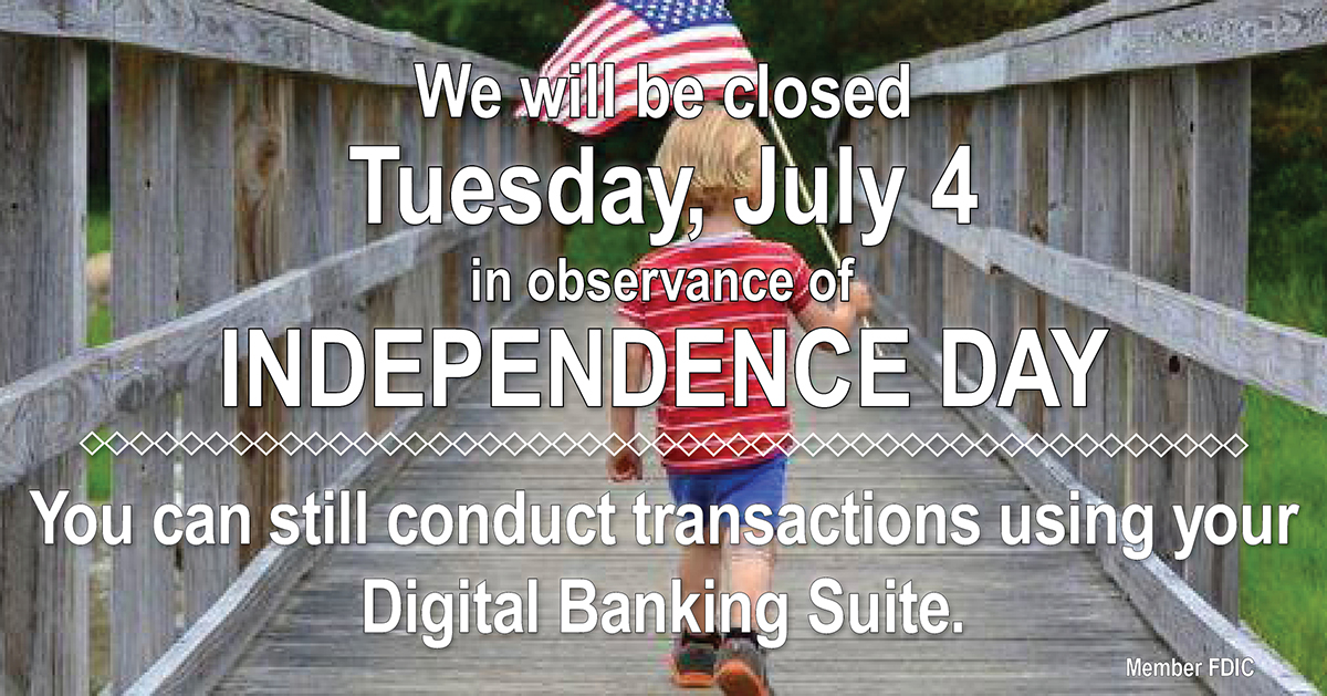 Independence Day Closing location