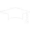 graduation cap icon