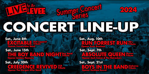 Live by the Levee Concert Series location